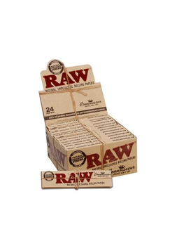 Бумажки RAW Connoisseur Papers KS Slim with Tips - Самокрутки - Бумага с фильтрами - Магазин бонгов бонгшоп.рф